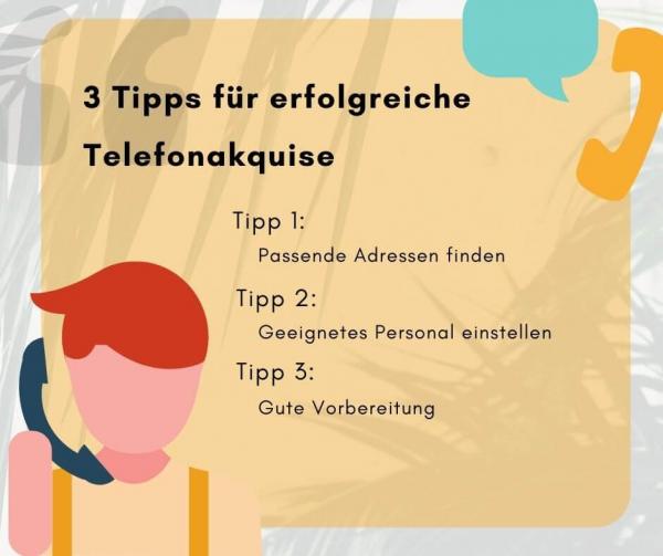 infografi telefonakquise 3 tipps
